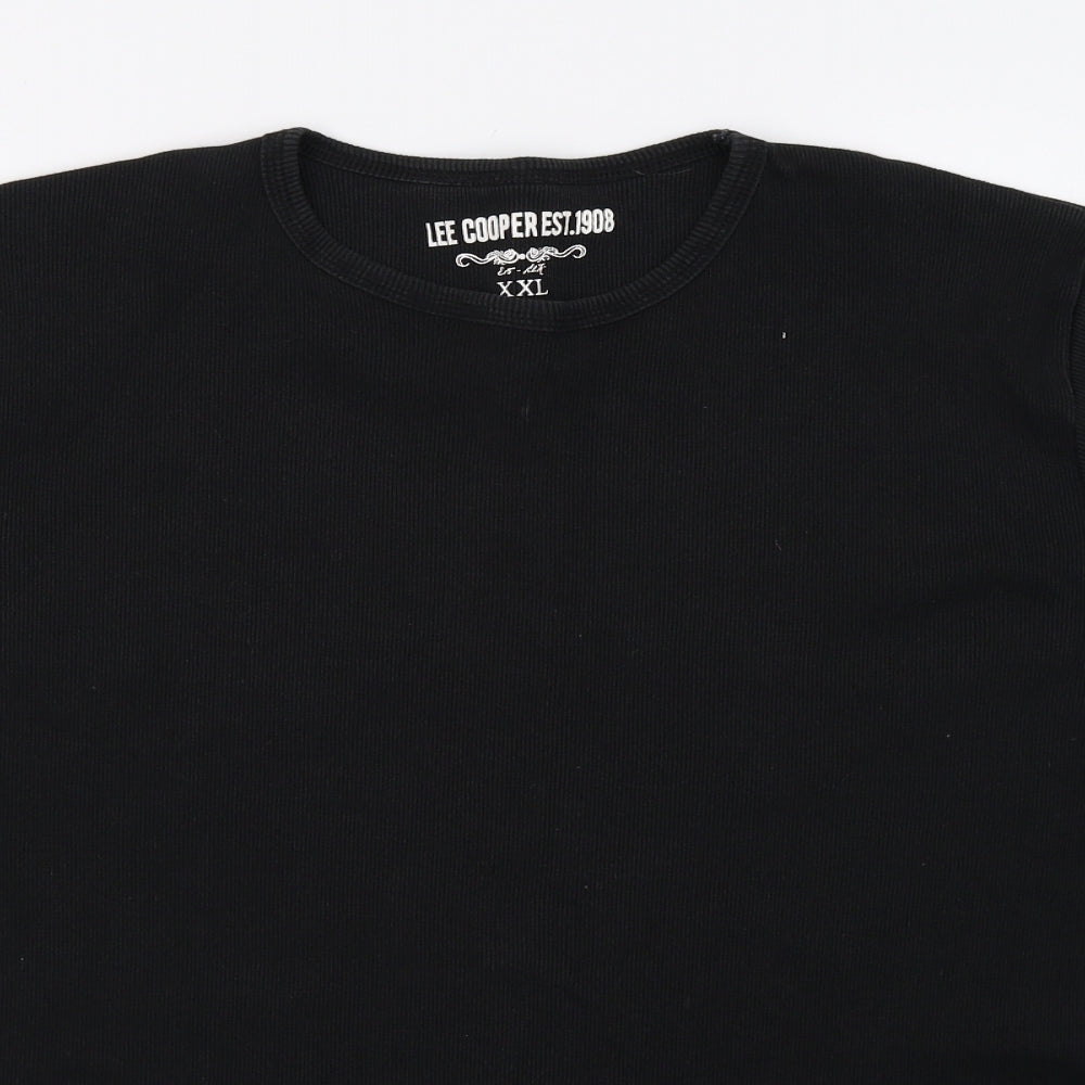 Matalan Mens Black    T-Shirt Size 2XL  - 44inch