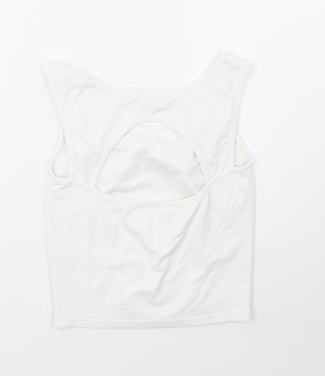 Tone Two Womens White   Cropped T-Shirt Size XL