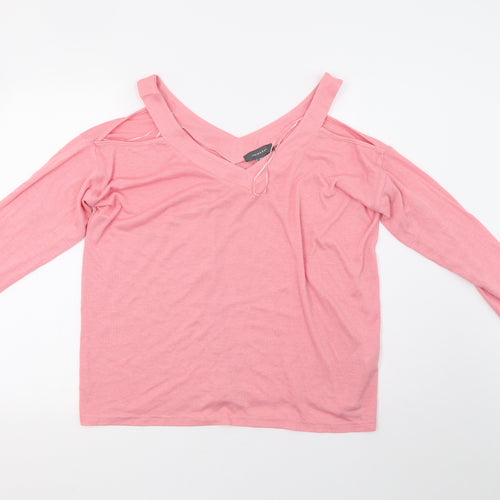 Primark Womens Pink   Pullover Sweatshirt Size 14