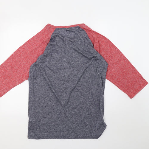 Hype Mens Blue   Pullover Sweatshirt Size L