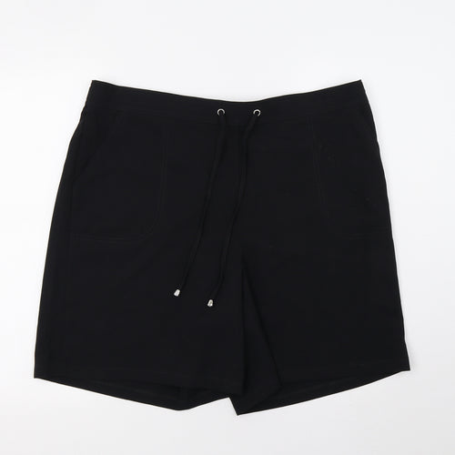 Matalan Womens Black    Shorts Size 18