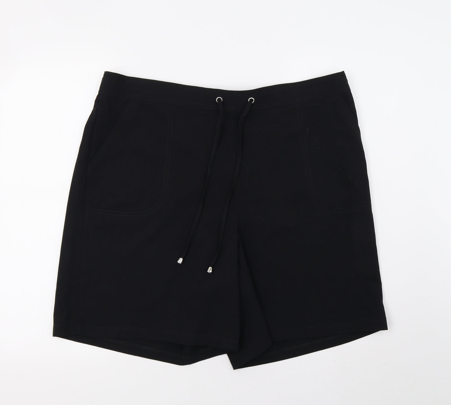 Matalan Womens Black    Shorts Size 18