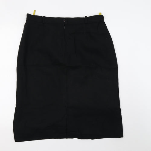 the sixth sense Womens Black   A-Line Skirt Size 20