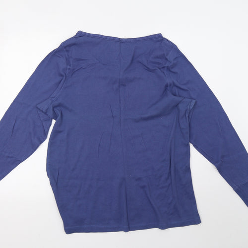 Marks and Spencer Womens Purple    Pyjama Top Size 26  - 50inch