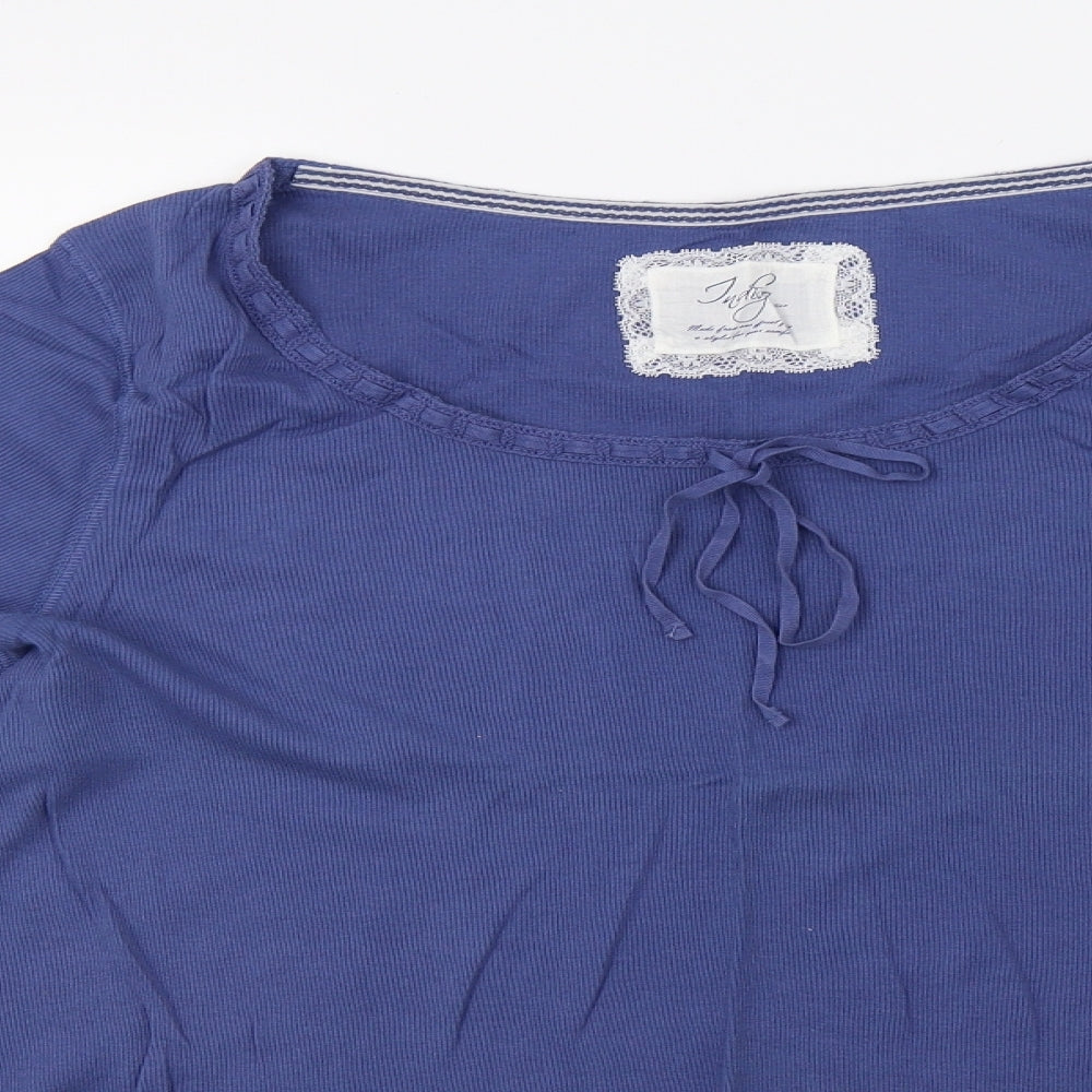 Marks and Spencer Womens Purple    Pyjama Top Size 26  - 50inch