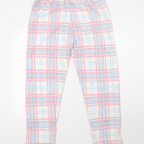 Sainsburys Womens White Check   One Piece Size 14