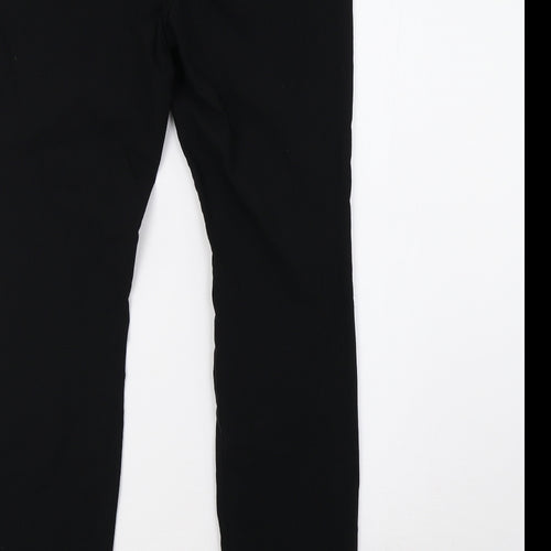 Matalan Womens Black   Trousers  Size 12 L31 in