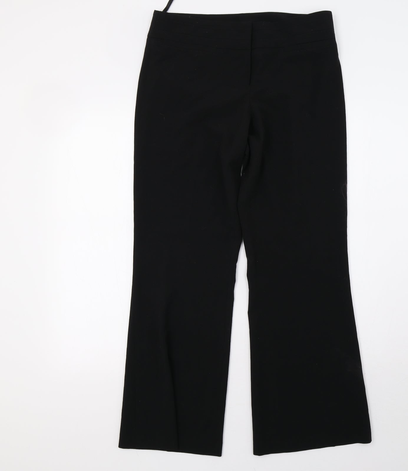 F&F Womens Black   Trousers  Size 10 L28 in