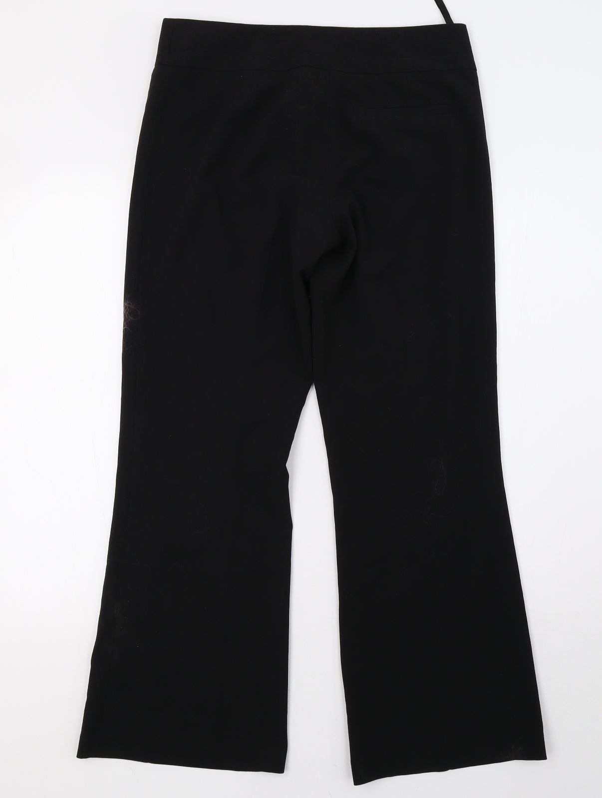 F&F Womens Black   Trousers  Size 10 L28 in