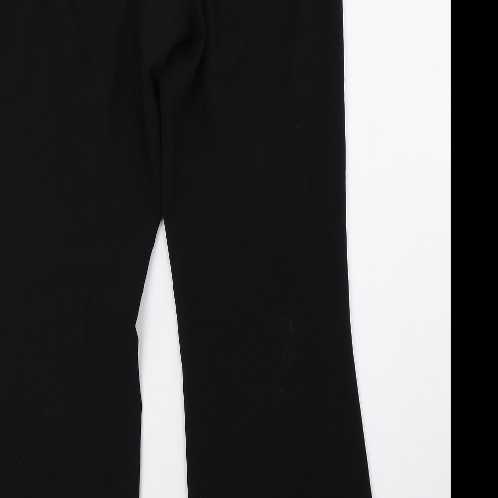 F&F Womens Black   Trousers  Size 10 L28 in