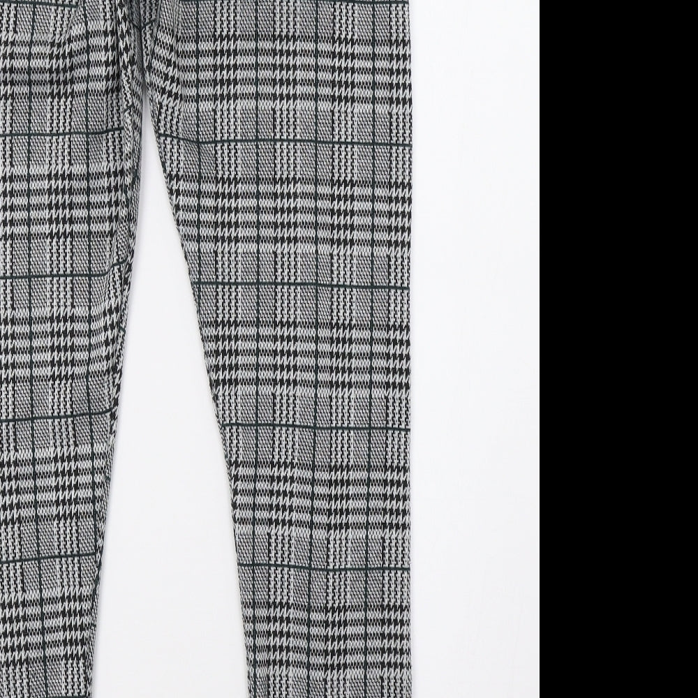 Boohoo Mens White Geometric  Trousers  Size M L29 in