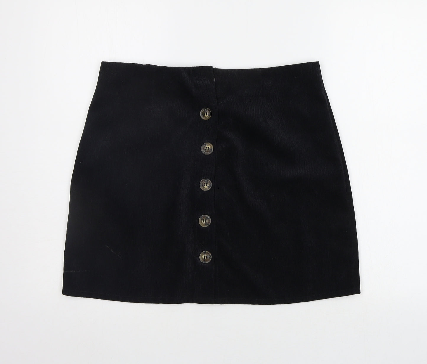 Prague Womens Black   A-Line Skirt Size XL