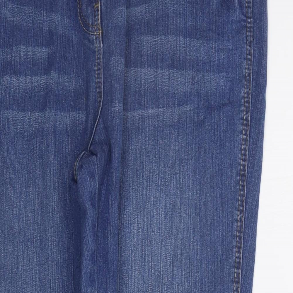 George Womens Blue   Straight Jeans Size 10 L22 in