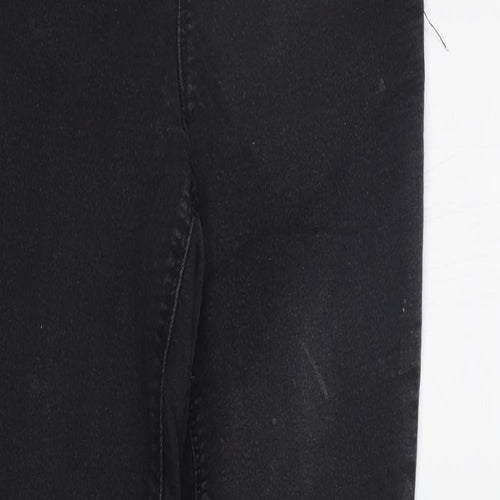 Papaya Womens Green   Straight Jeans Size 8 L24 in