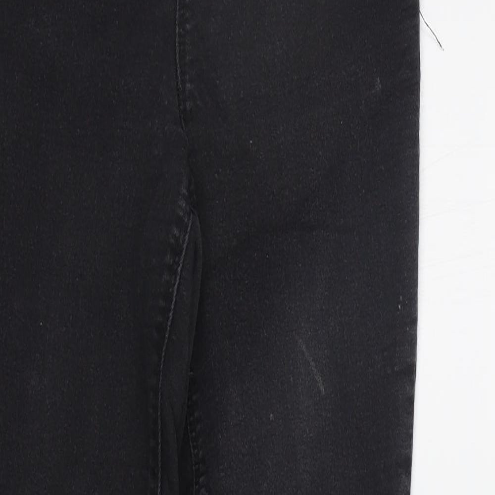 Papaya Womens Green   Straight Jeans Size 8 L24 in