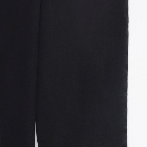 Papaya Womens Black   Jegging Trousers Size 8 L25 in