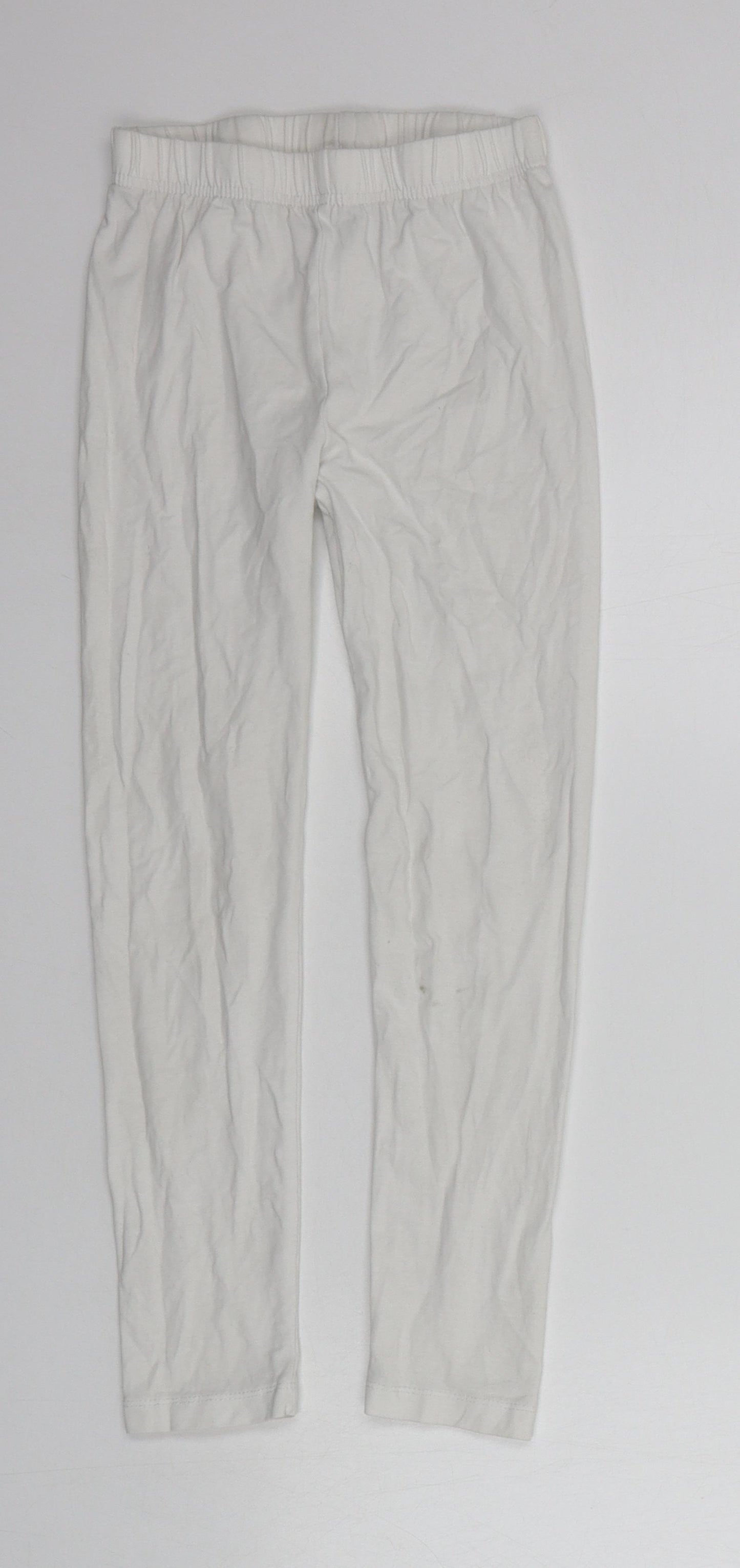 TU Girls White   Jegging Trousers Size 8 Years