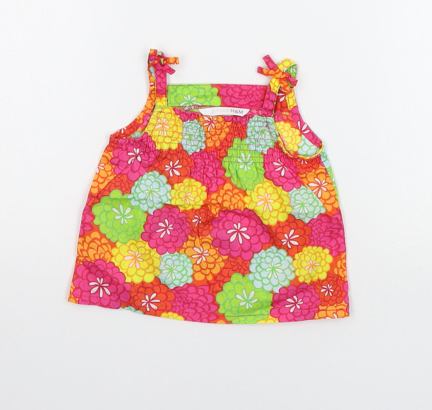 H&M Baby Multicoloured Floral  Basic Tank Size 3-6 Months