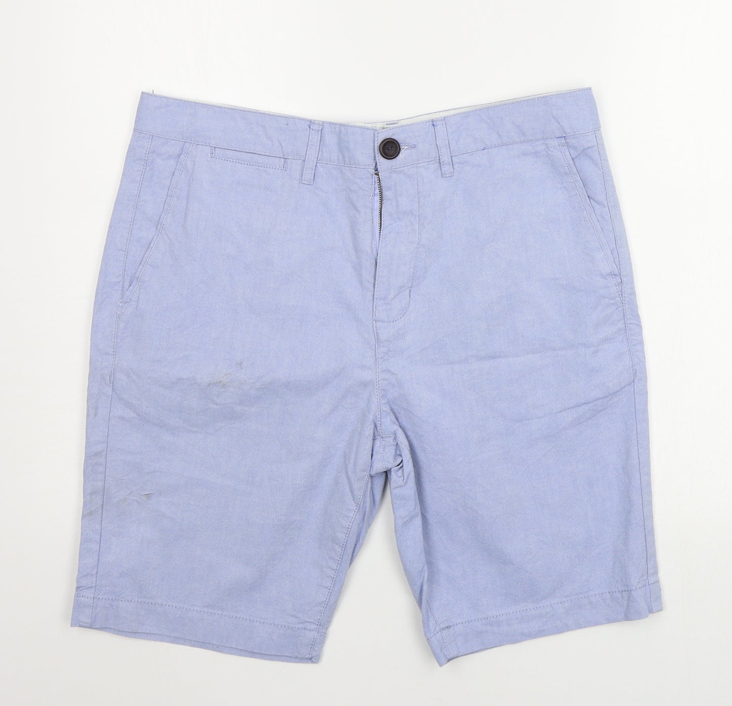 Debenhams Mens Blue   Chino Shorts Size 34 in