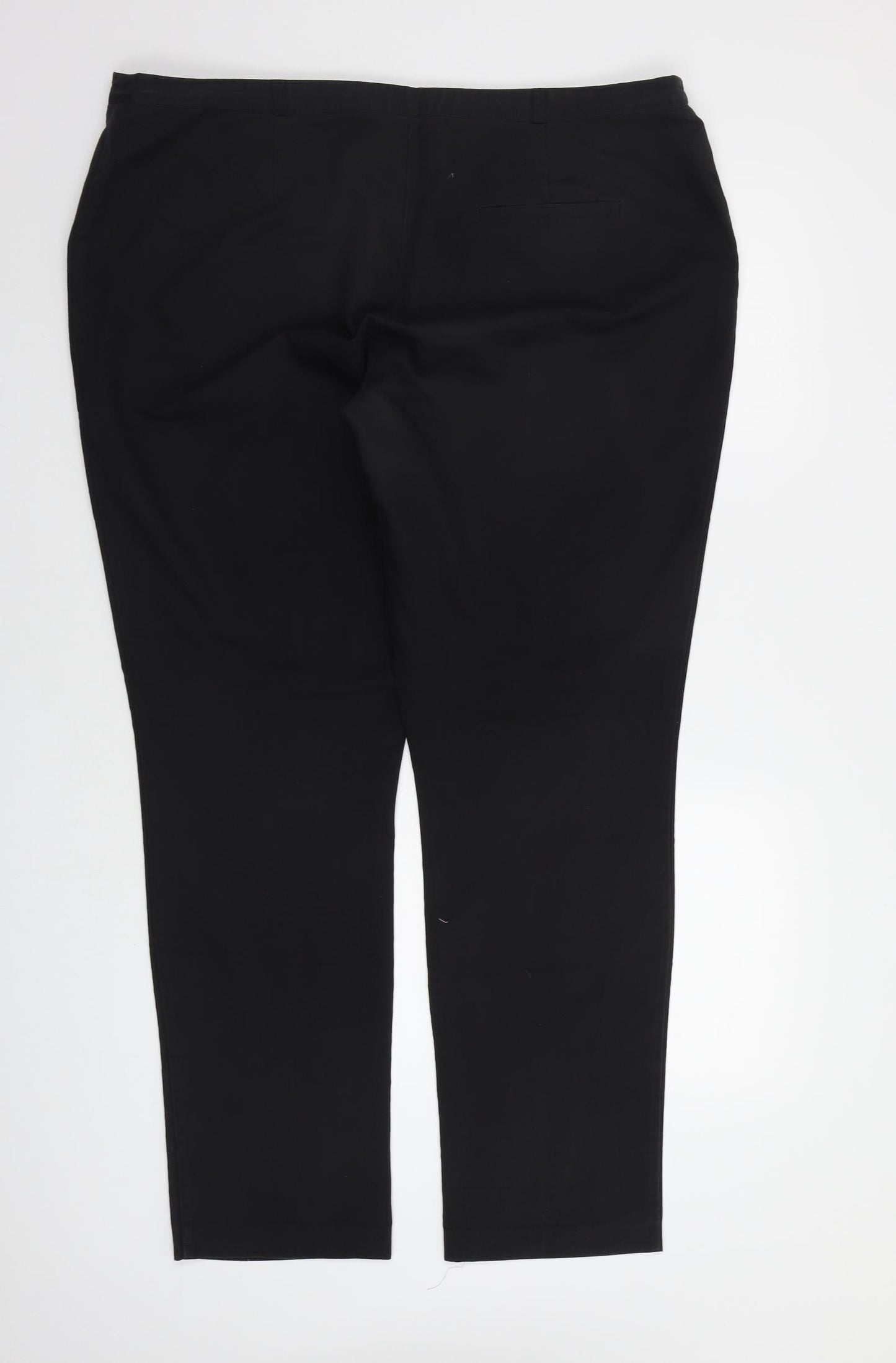 Papaya Womens Black   Trousers  Size 18 L29 in