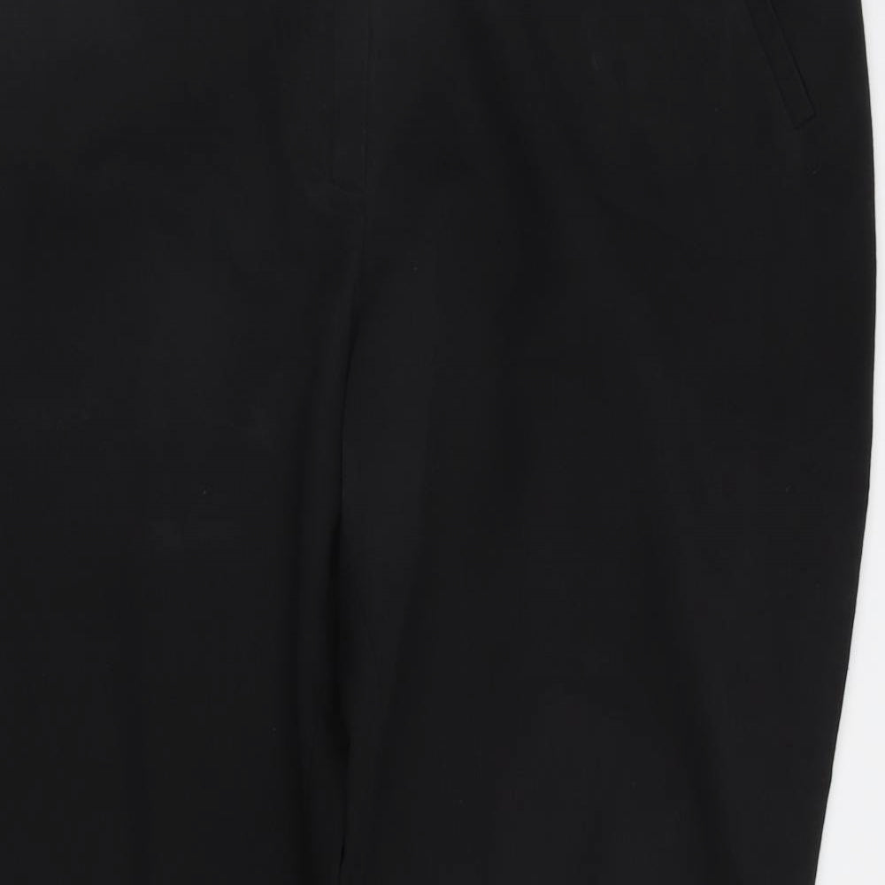 Papaya Womens Black   Trousers  Size 18 L29 in
