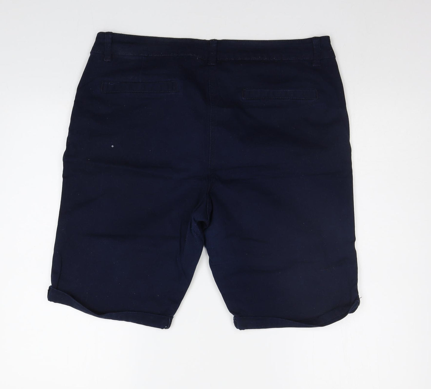 George Womens Blue   Chino Shorts Size 16