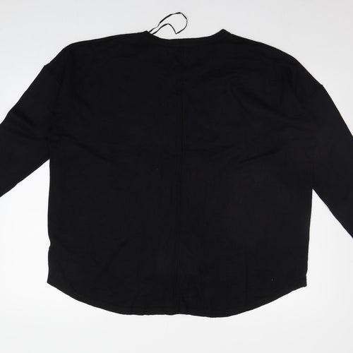TU Womens Black   Pullover Jumper Size 20