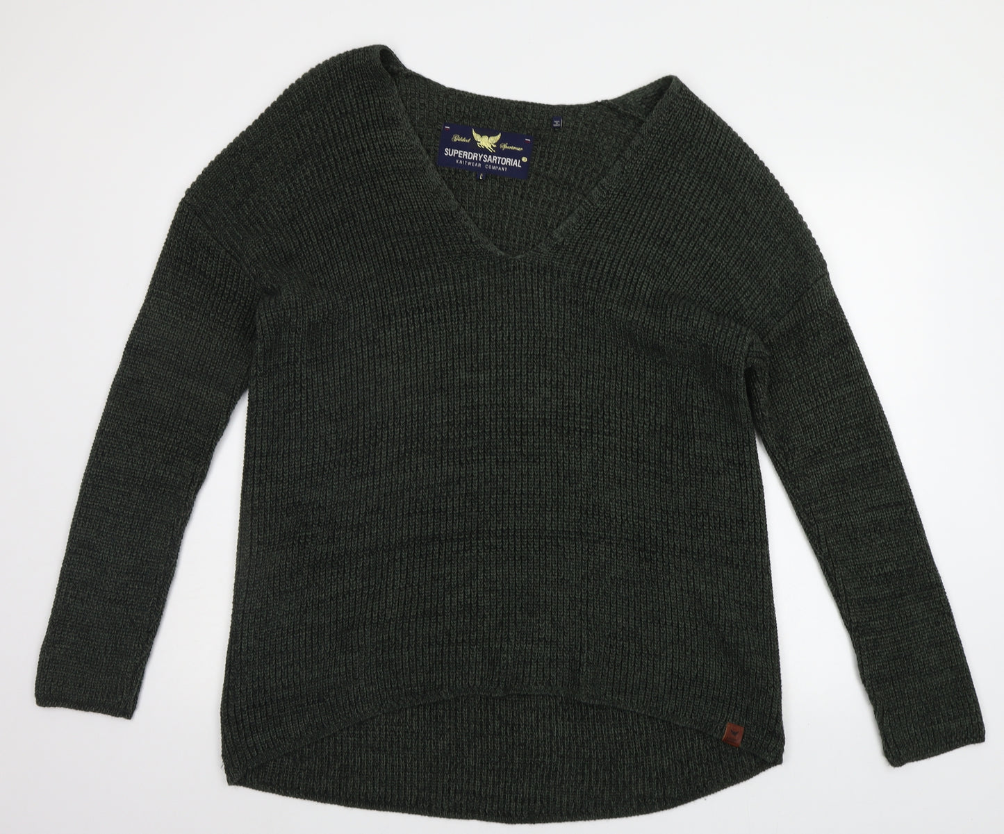 SUPERDRY  Womens Green   Pullover Jumper Size XL
