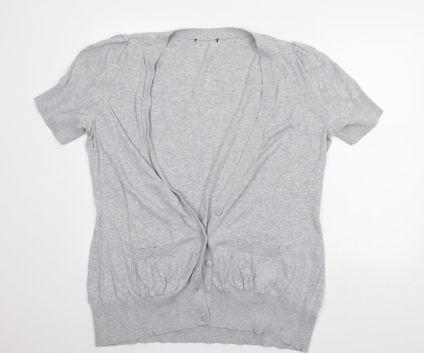 George Womens Grey   Cardigan Jumper Size 24