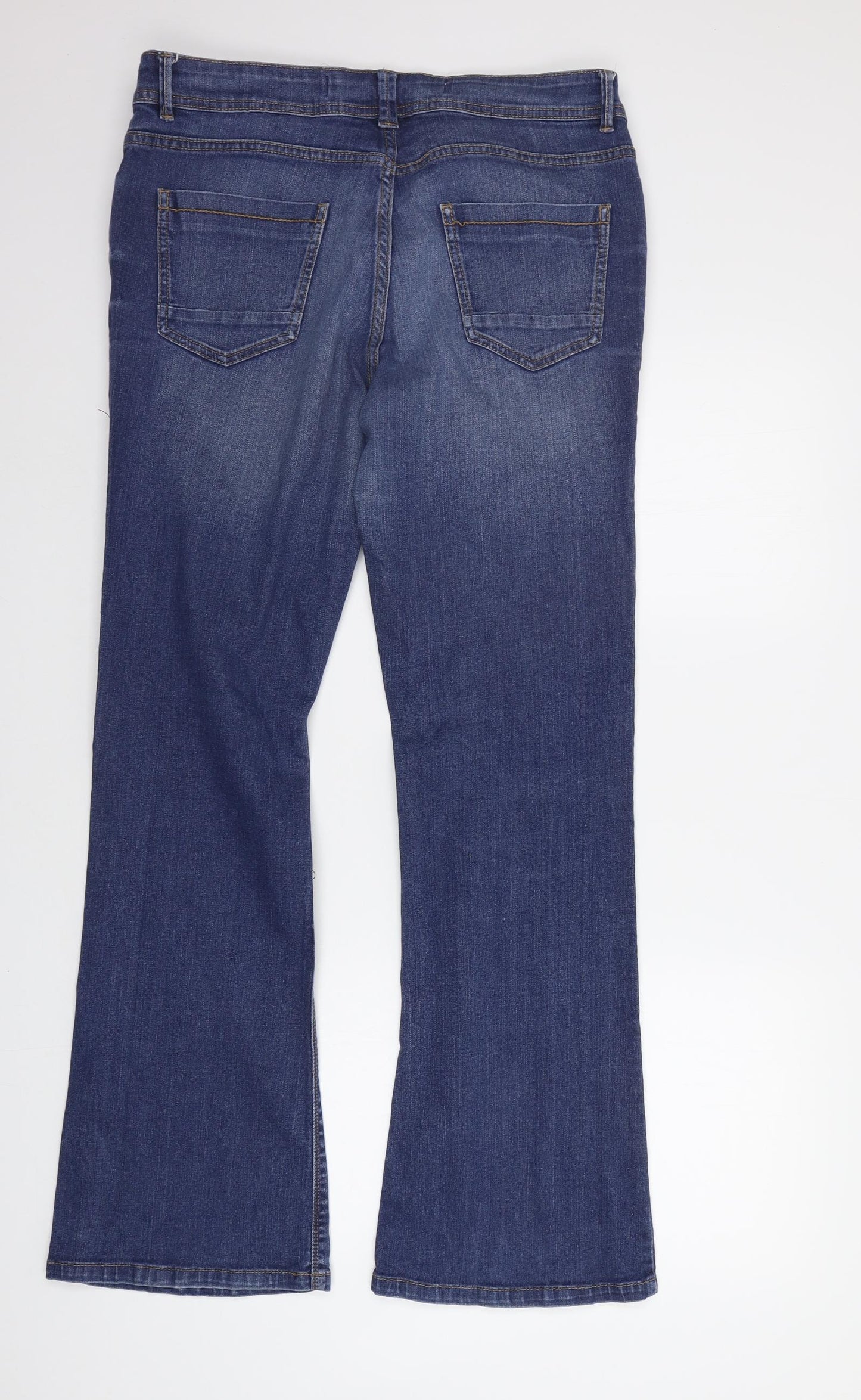 NEXT Womens Blue   Straight Jeans Size 14 L30 in