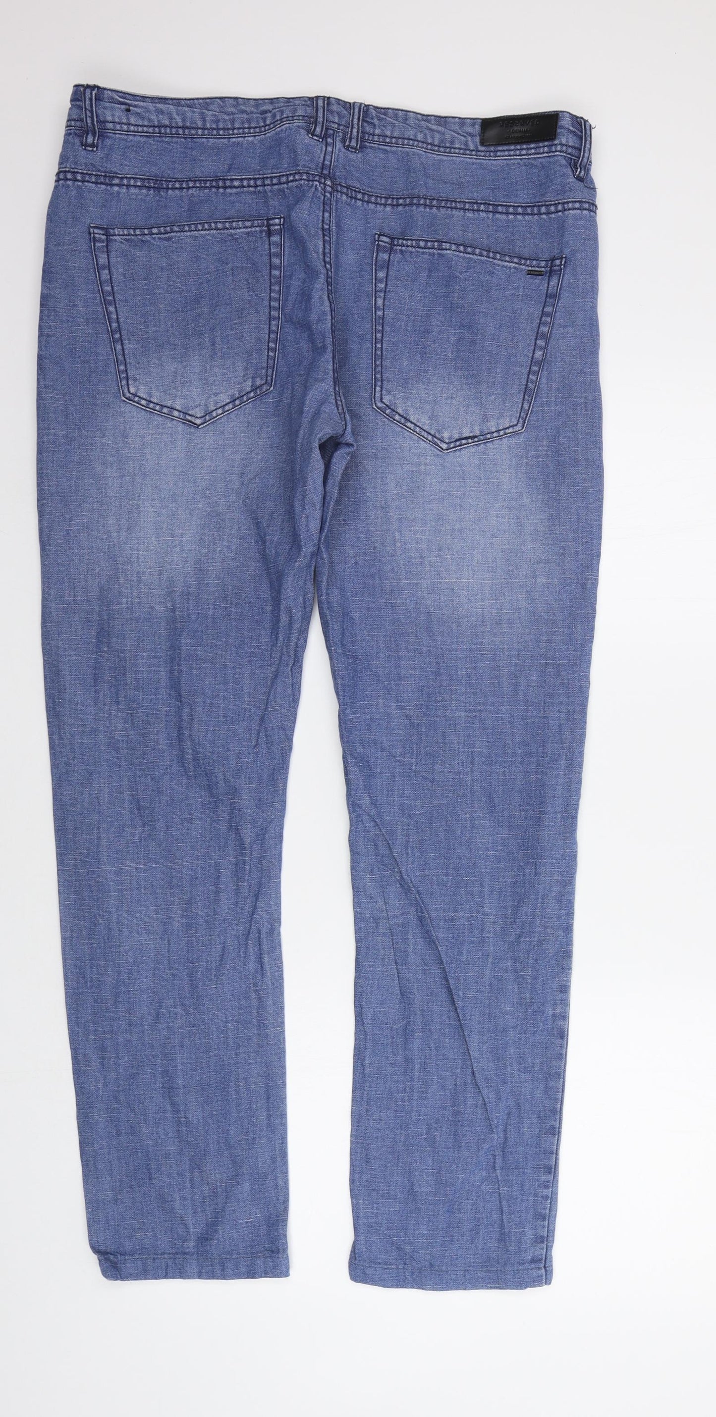 reverse jeans Womens Blue   Straight Jeans Size 34 in L32 in