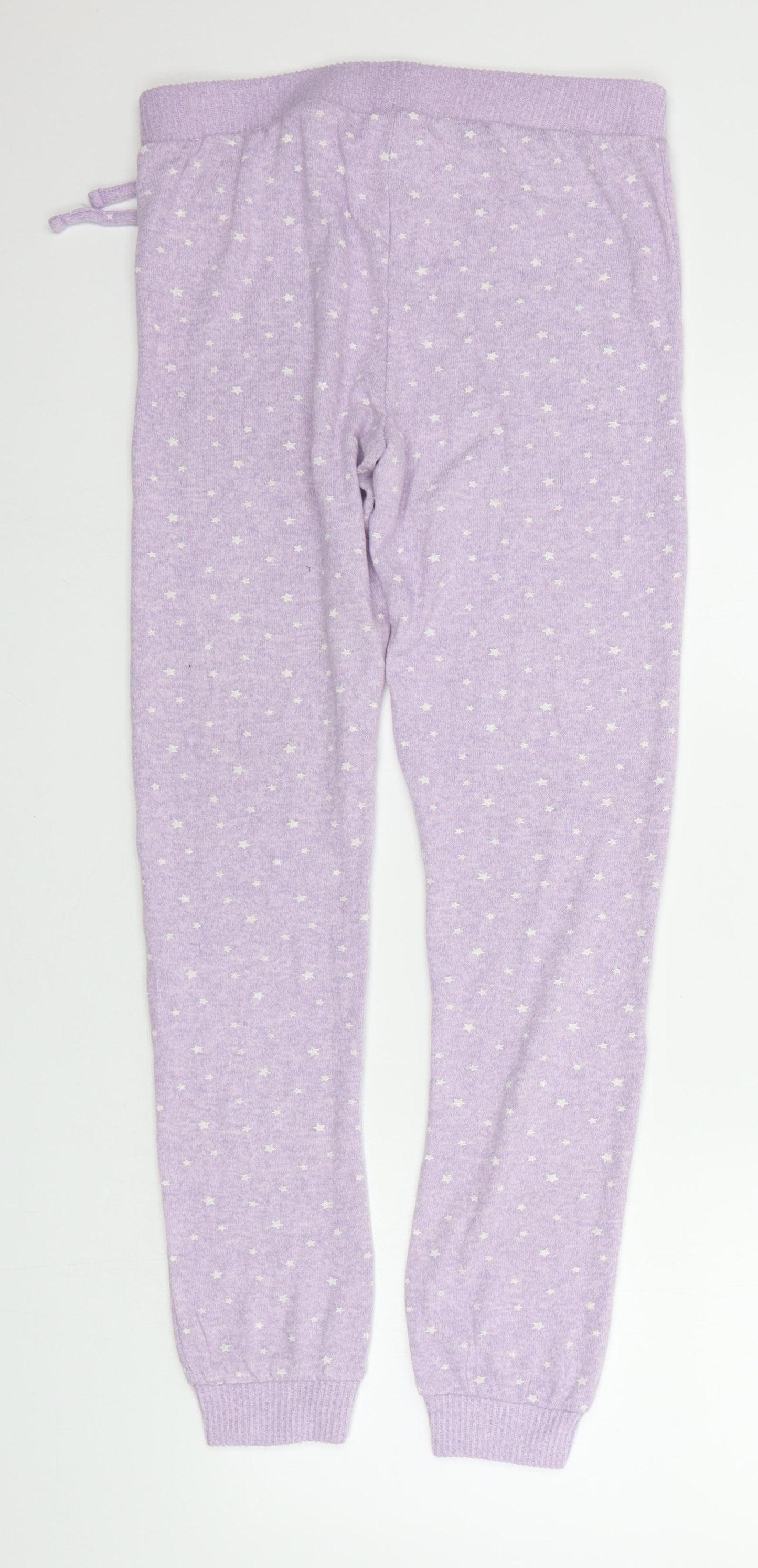 Primark Womens Pink Geometric  Top Pyjama Pants Size XS  - STARS