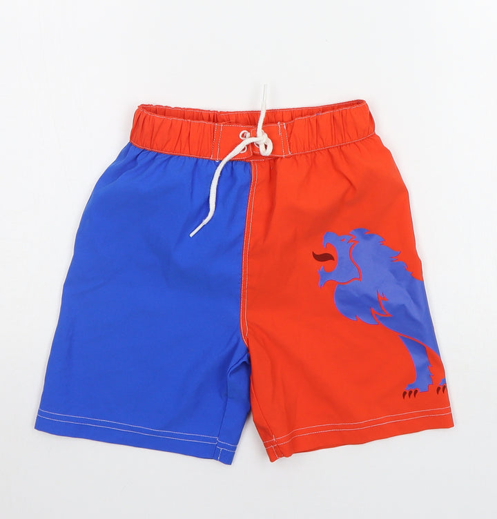 TU Boys Red   Sweat Shorts Size 6 Years - england
