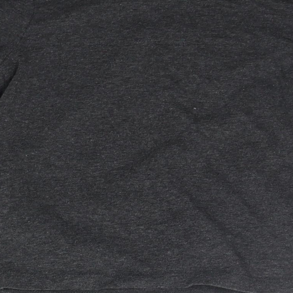 Matalan Girls Grey   Basic T-Shirt Size 2-3 Years  - Sequin detail