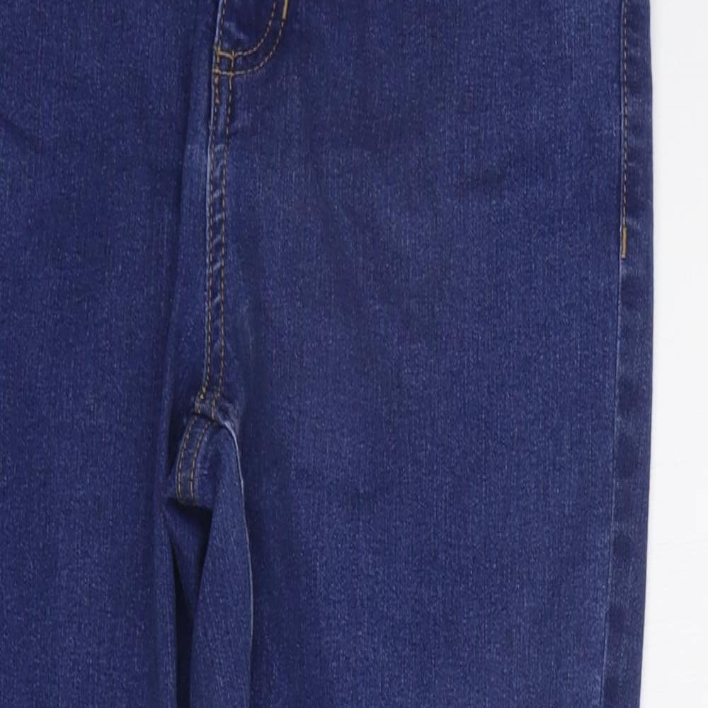 Marks and Spencer Womens Blue   Trousers  Size 12 L27 in