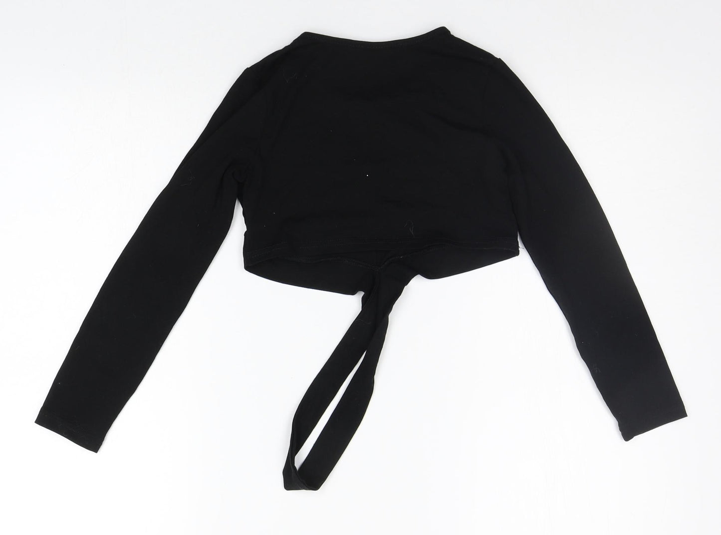 SheIn Girls Black   Basic T-Shirt Size 9-10 Years