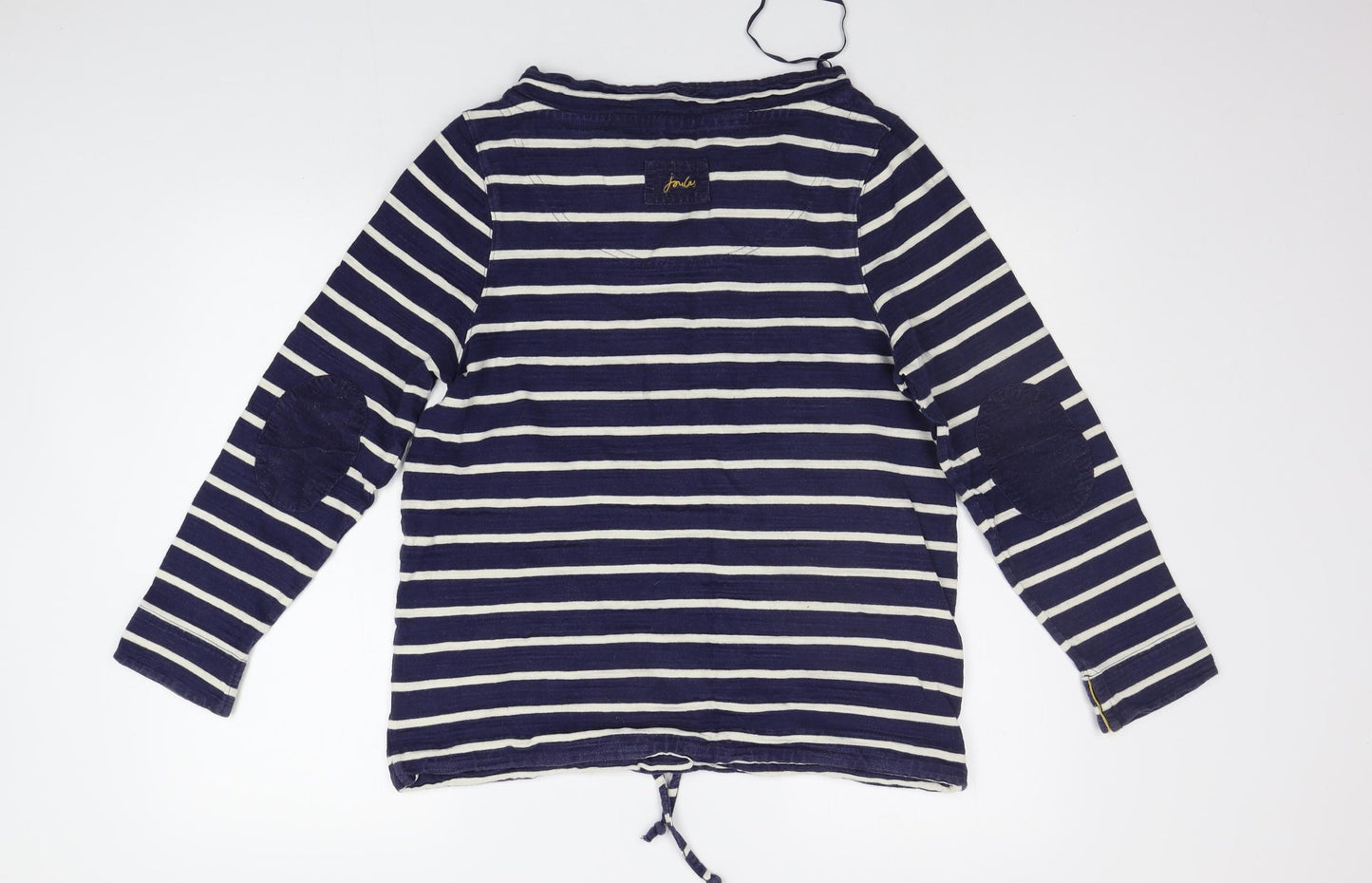 Joules Womens Blue Striped  Pullover Jumper Size 12