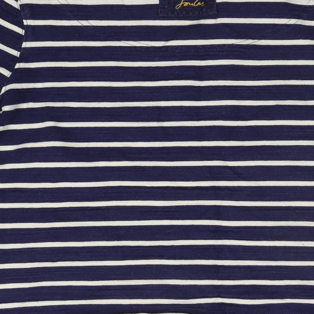 Joules Womens Blue Striped  Pullover Jumper Size 12