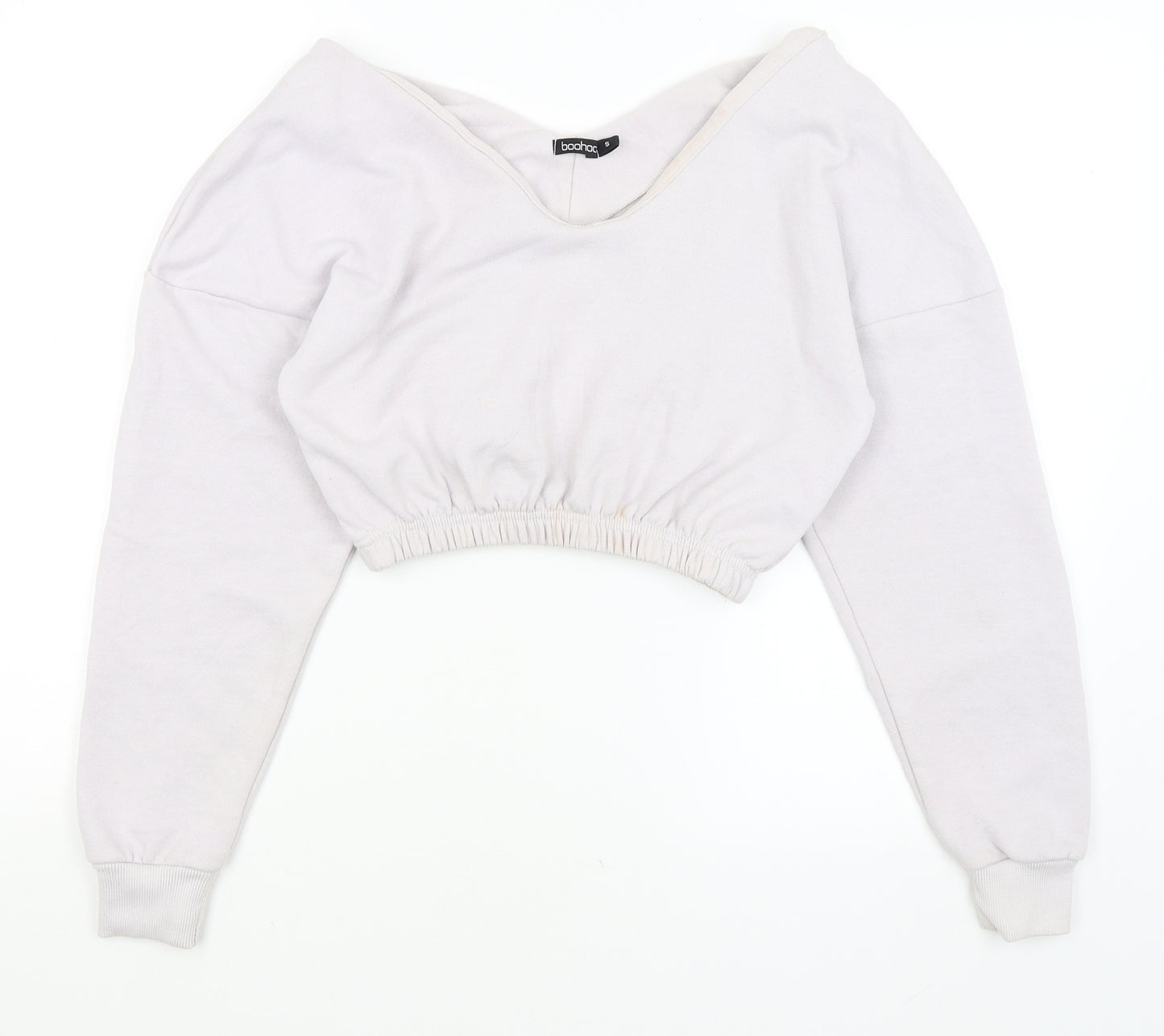 Boohoo Womens Purple   Pullover Jumper Size S