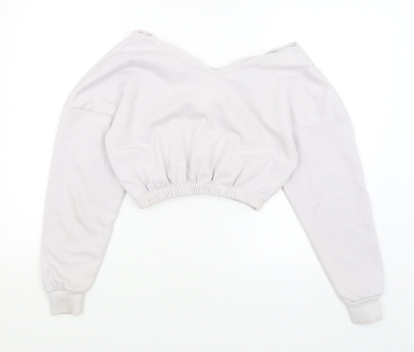 Boohoo Womens Purple   Pullover Jumper Size S