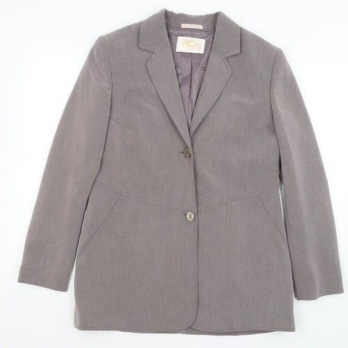 Country Casuals Womens Purple   Jacket Blazer Size 12