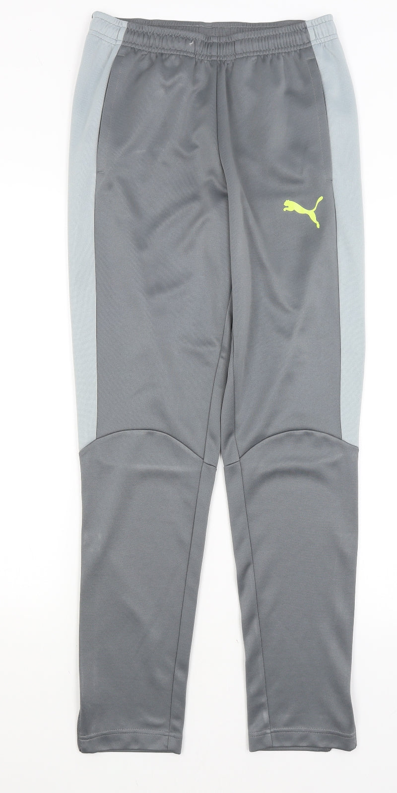 PUMA Mens Grey   Jogger Trousers Size S L30 in