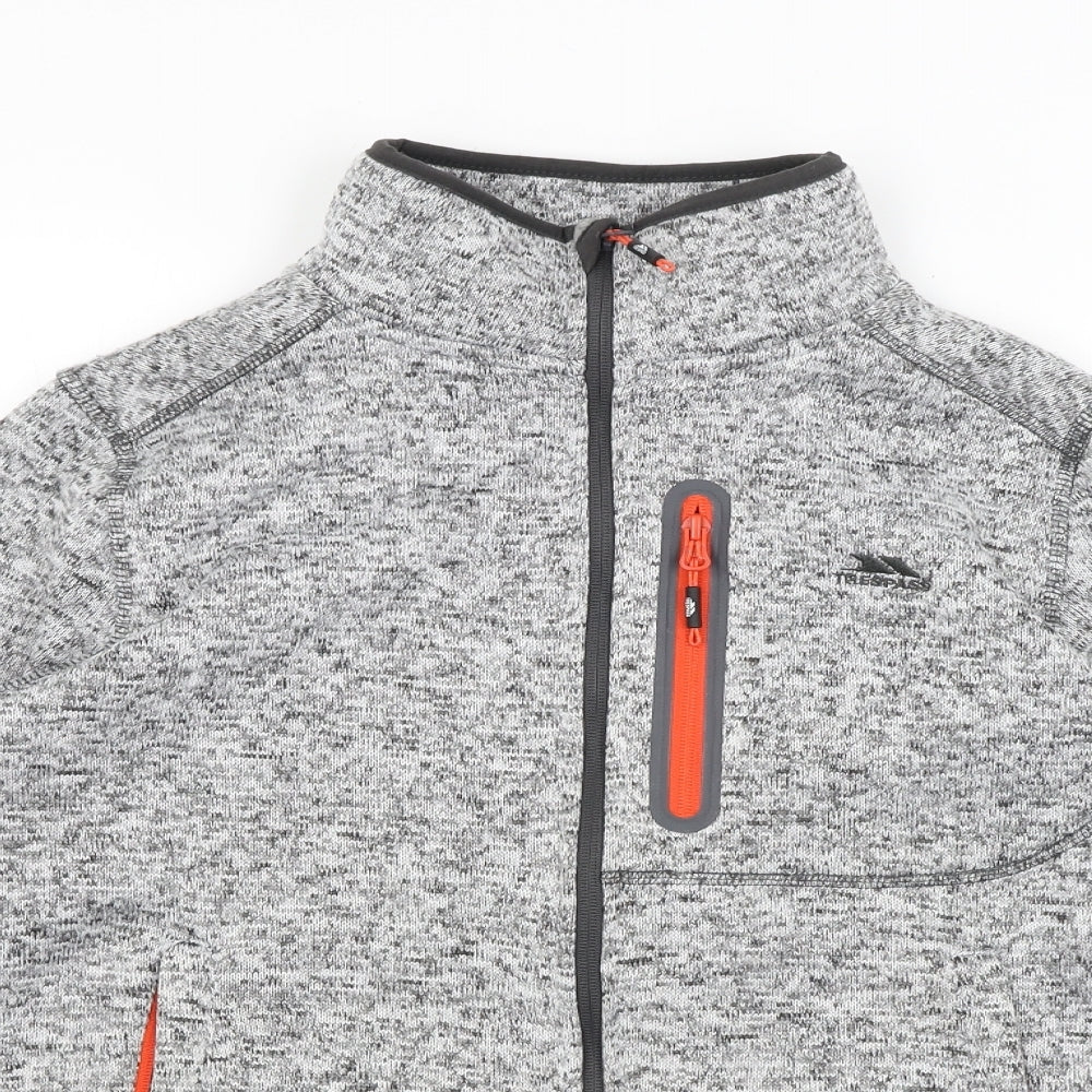 Trespass Mens Grey   Full Zip Jumper Size XS