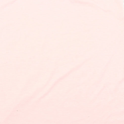 Preworn Womens Pink   Basic T-Shirt Size XL