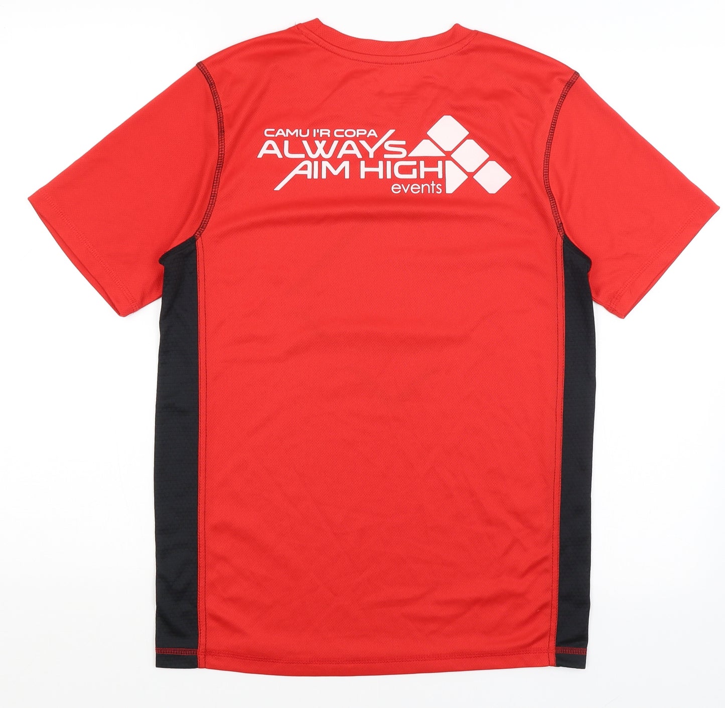 Titan Sports Mens Red   Basic T-Shirt Size S