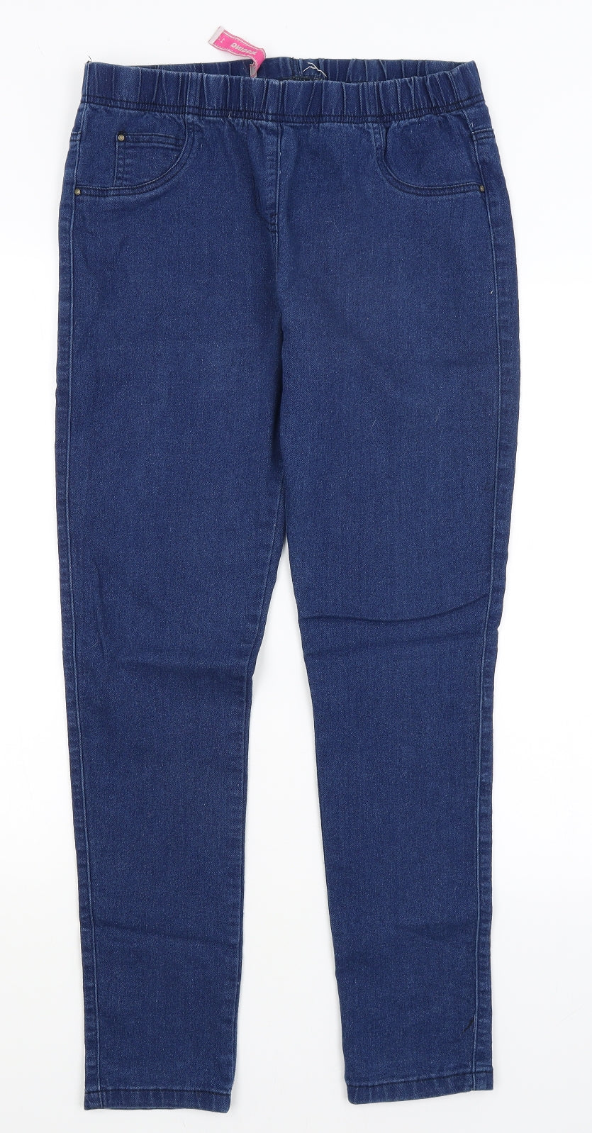 TU Womens Blue   Jegging Jeans Size 14 L28.5 in