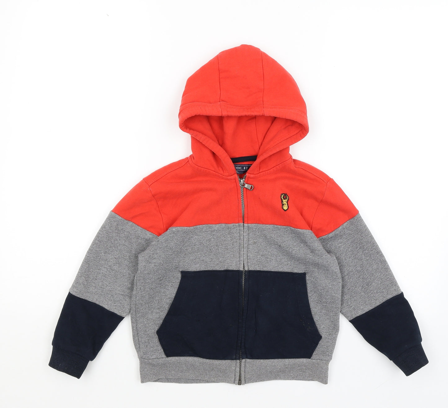 NEXT Boys Grey   Full Zip Hoodie Size 5 Years