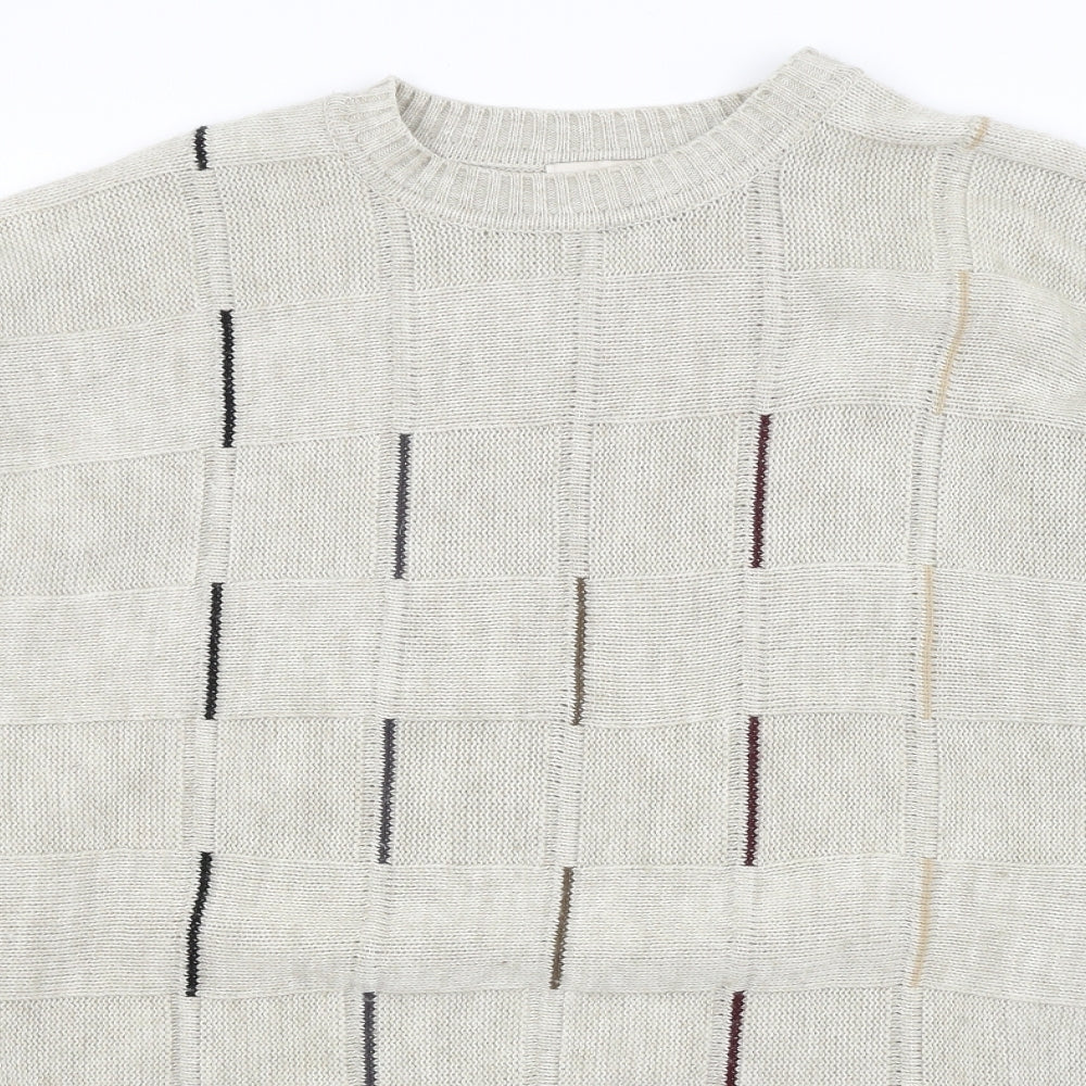 Arnold Palmer Mens Beige   Pullover Jumper Size L