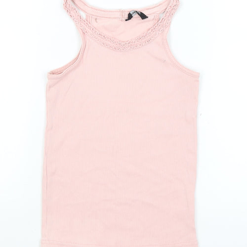 George Girls Pink   Basic Tank Size 8-9 Years