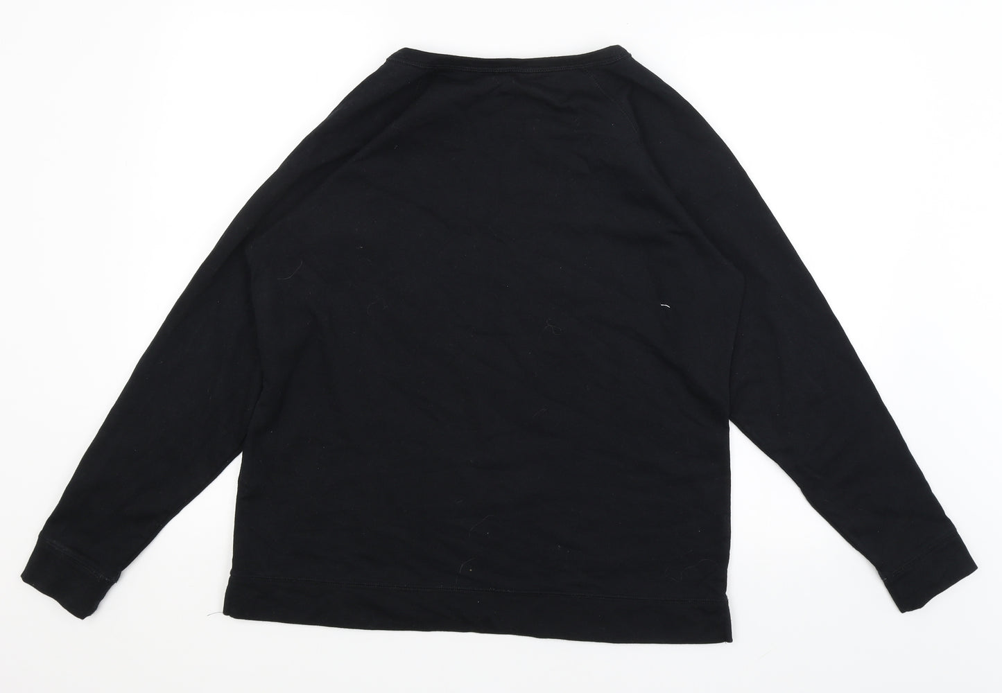 M&S Womens Black   Pullover Jumper Size 16  - Baubles